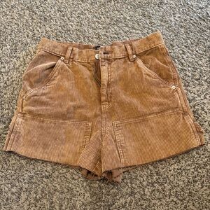 BDG Tan Corduroy Women Shorts
